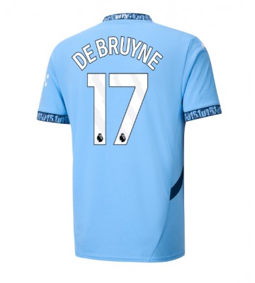 Manchester City Kevin De Bruyne #17 Hemmatröja 2024-25 Kortärmad